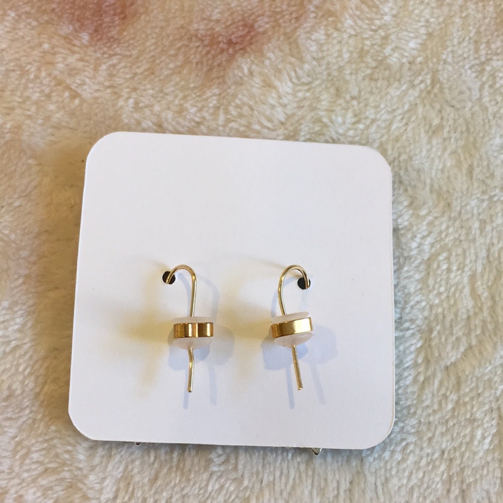 Heart Burst Fashion Pierced Earrings Gold Silver Alloys NWT 1”x.75” artistic cre - Picture 8 of 12